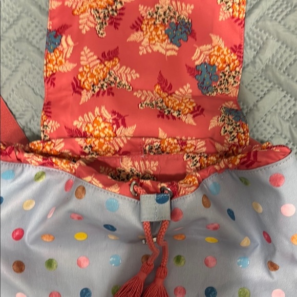 Matilda Jane Floral and Polka Dot Backpack (061) - Picture 2 of 7
